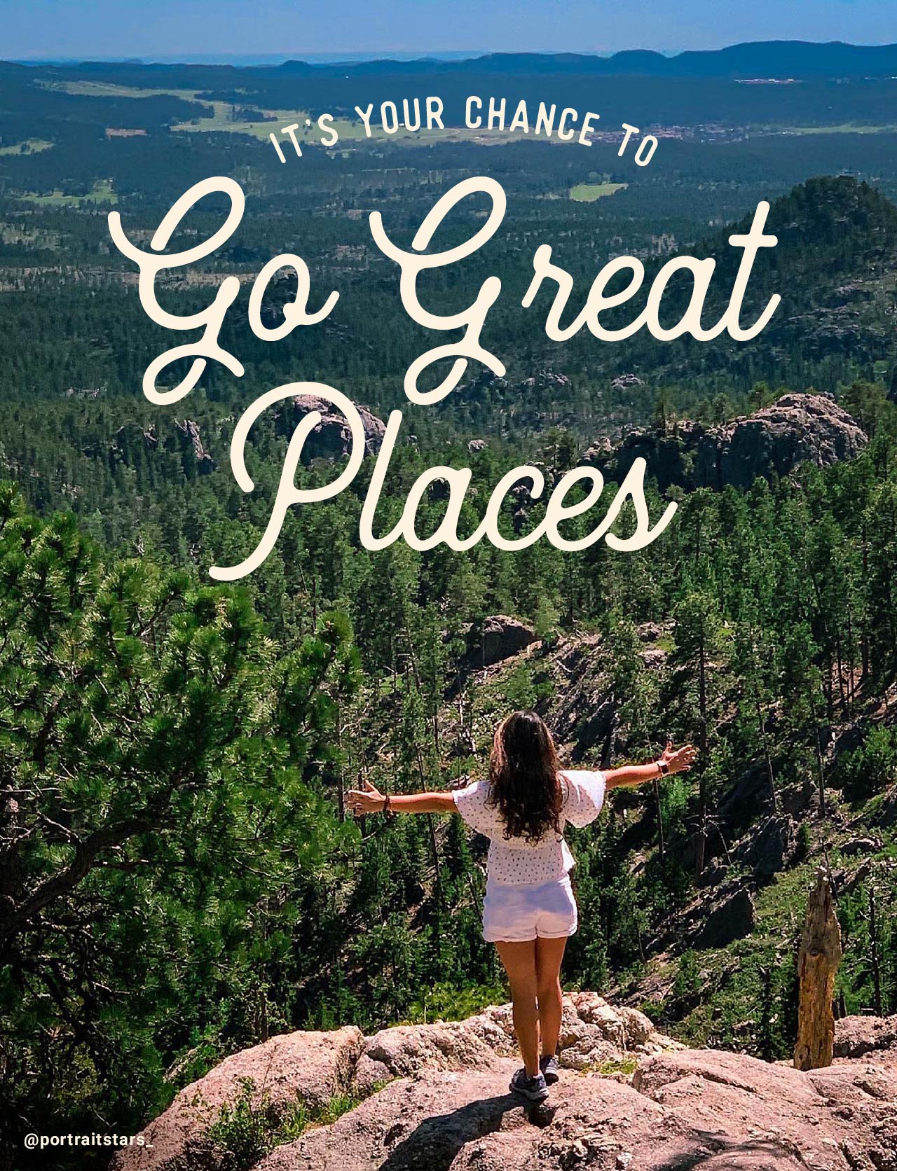 It's Your Chance To Go Great Places!