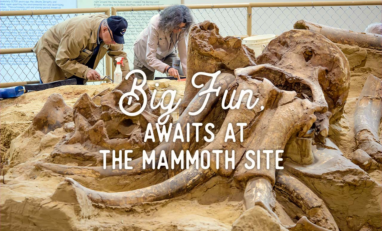 Big Fun Awais at the Mammoth Site