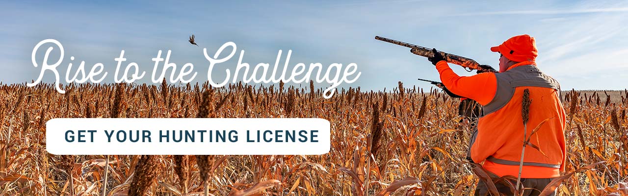 Rise to the Challenge, Get Your Hunting License!