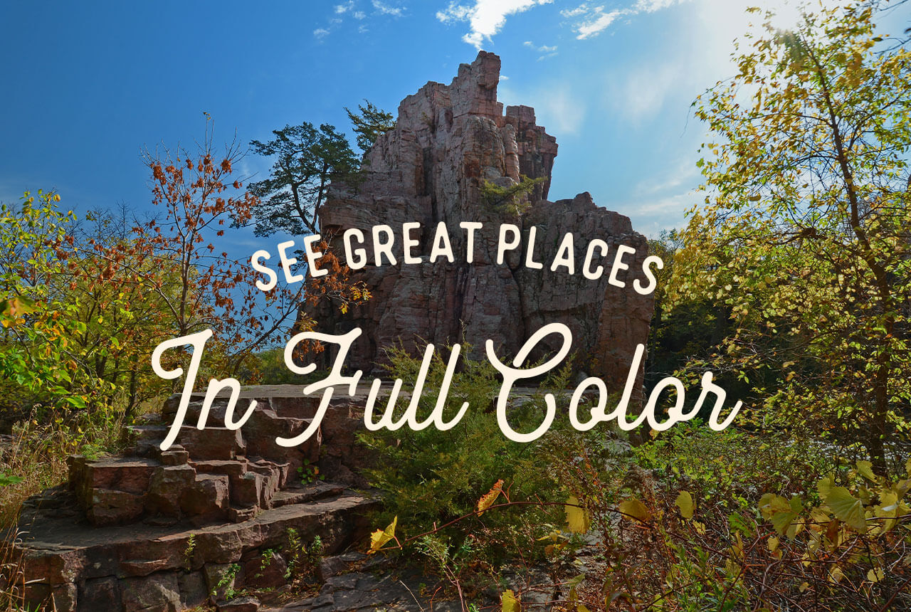 See Great Places in Full Color