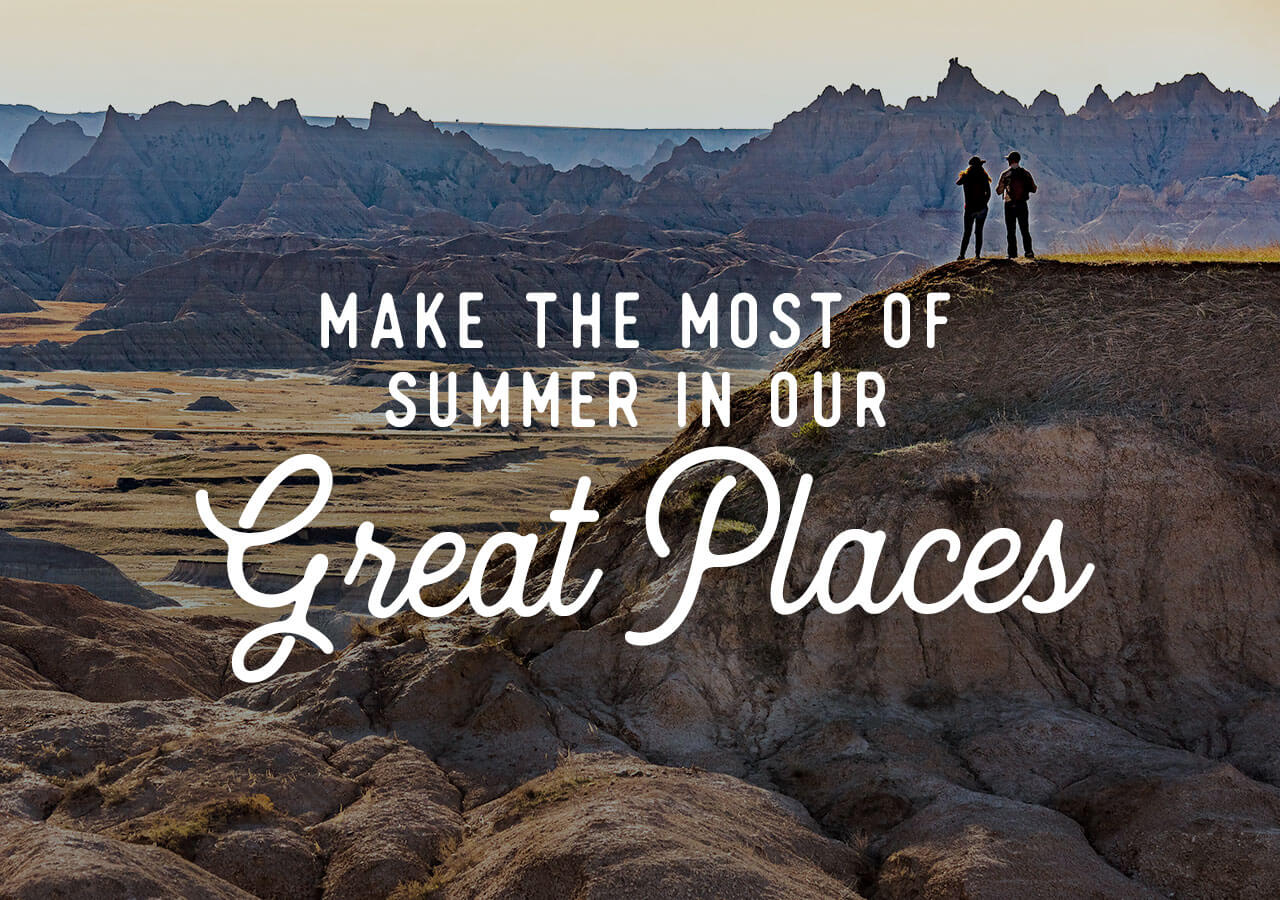 Make the most of summer in our Great Places
