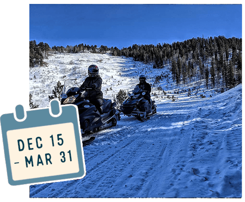 Snow Trails Season - December 15 - March 31