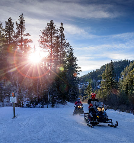 Black Hills Vacations - Snowmobiling