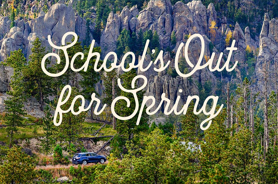 South Dakota - School's Out for Spring